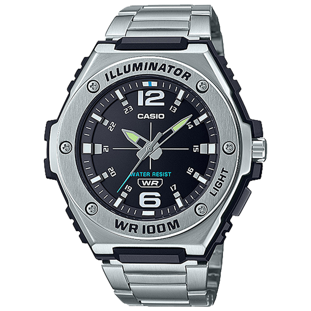 Casio MWA100HD-1AV | Silver Analog Watch
