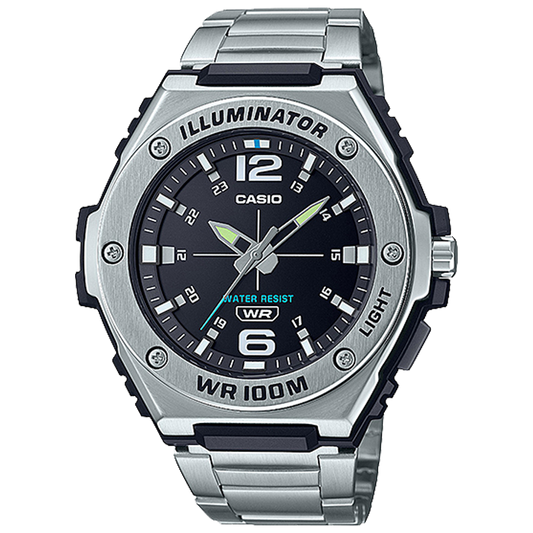 Casio MWA100HD-1AV | Silver Analog Watch