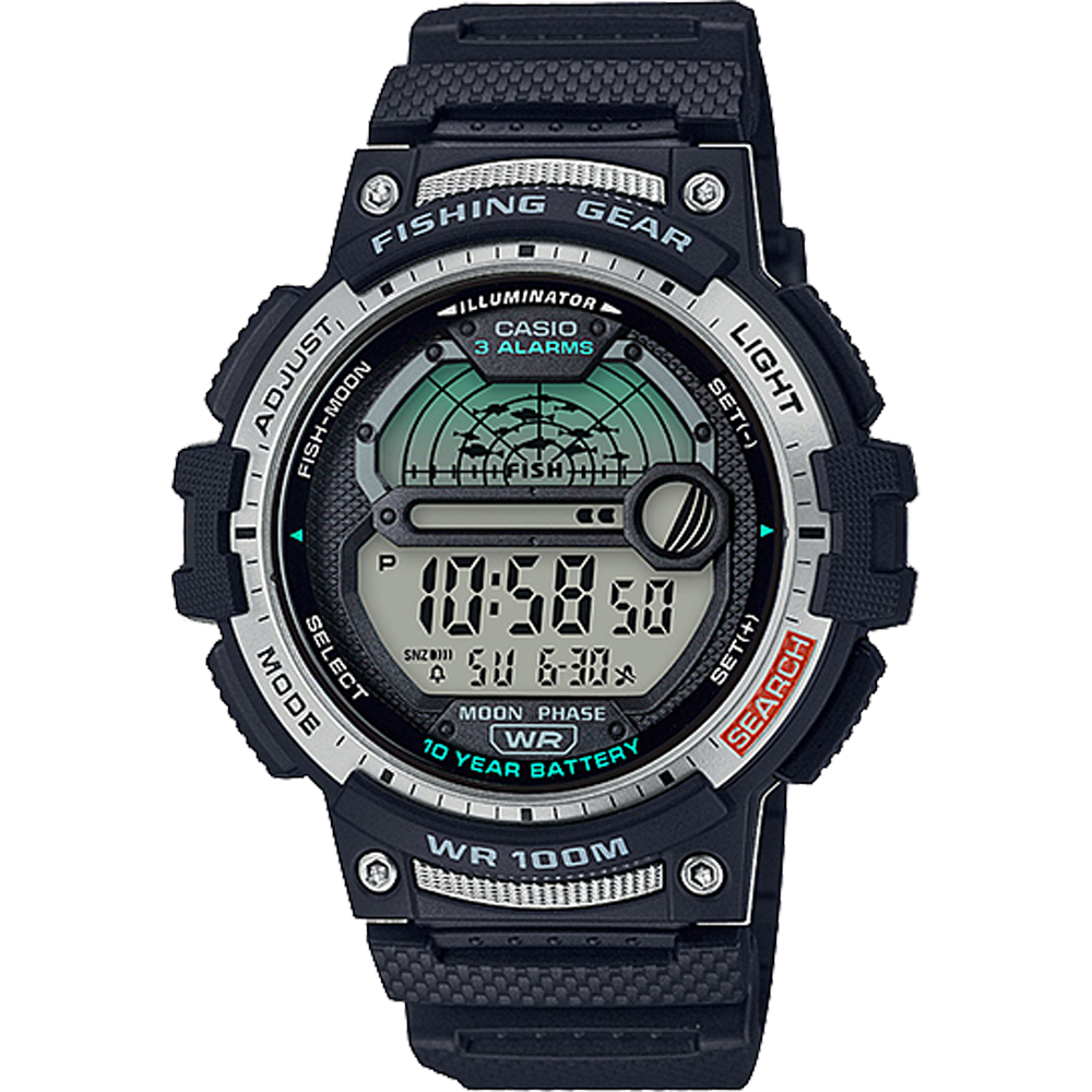 Casio WS1200H-1AV | Men's Digital Fishing Watch