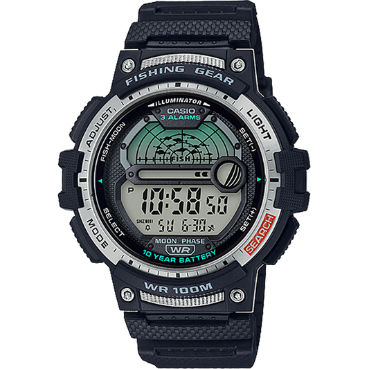 Casio WS1200H-1AV | Men's Digital Fishing Watch