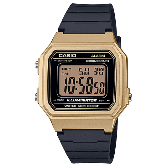 Casio W217HM-9AV | Gold Digital Watch