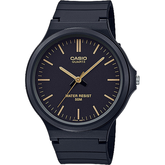 Casio MW240-1E2V | Black Analog Men's Watch
