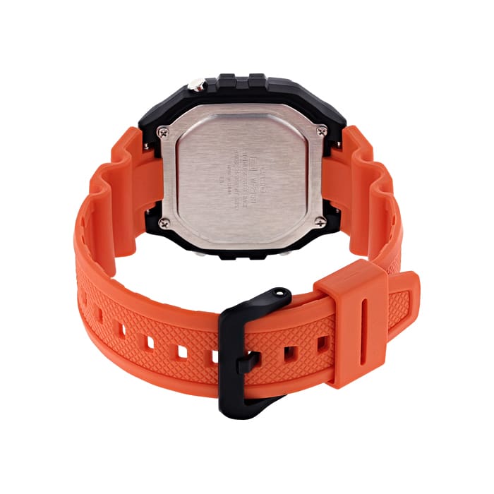 Casio W218H-4B2V | Bright Orange Digital Men's Watch
