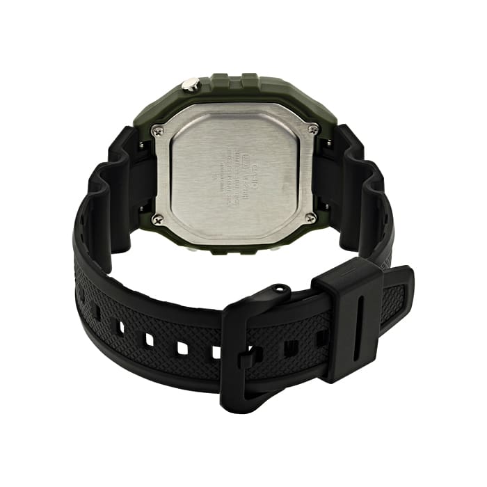 Casio W218H-3AV | Green Digital Watch