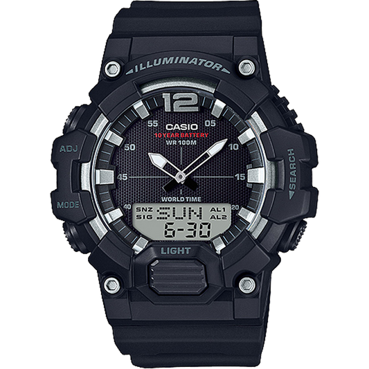 Casio HDC700-1AV | Black Analog-Digital Combination