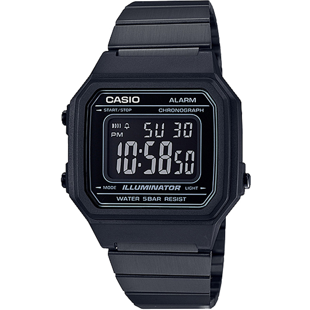 Casio B650WB-1BVT | Vintage Black Metal Watch
