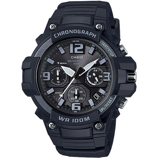 Casio MCW100H-1A3V | All Black Men's Analog Watch