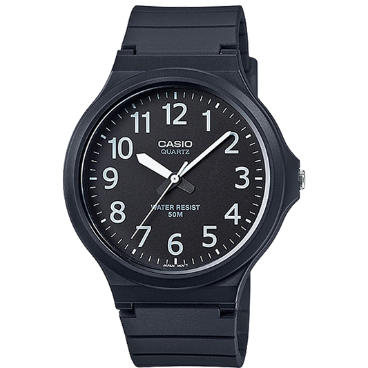 Casio MW240-1BV | Black Analog Men's Watch