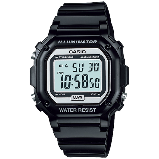 Casio F108WHC-1A | Black Digital Watch