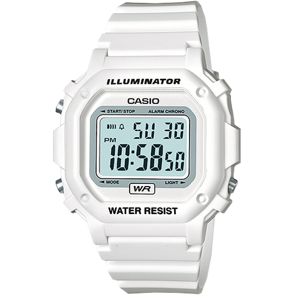 Casio F108WHC-7B | Full White Digital Watch