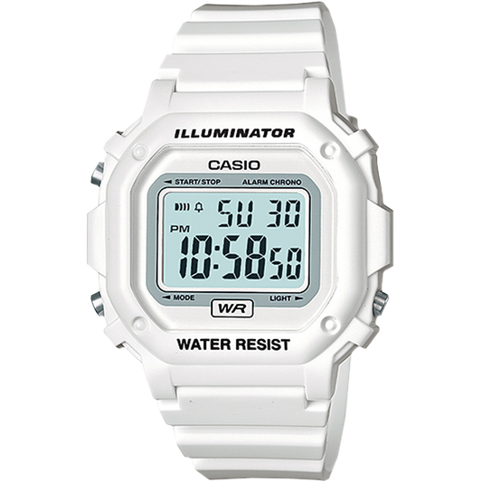Casio F108WHC-7B | Full White Digital Watch