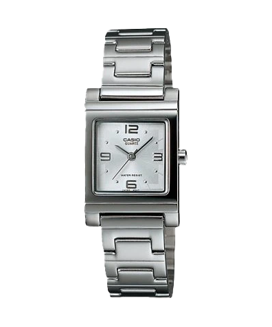 Casio LTP1237D-7A | Silver Stainless Steel Analog Watch