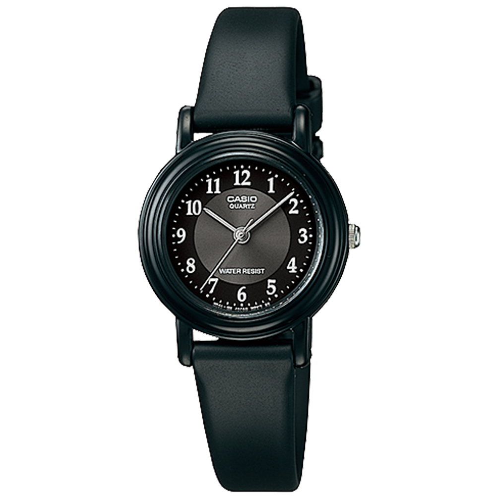 Casio LQ139A-1B3 | Black Analog Watch