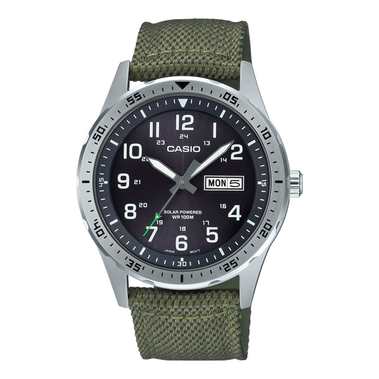 Casio MTPS120L-3AV | Silver Analog Watch