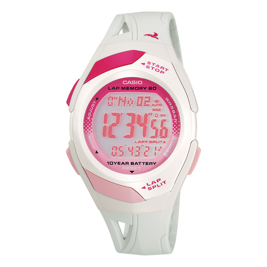 Casio STR300-7 | White Digital Watch
