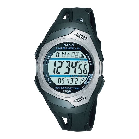 Casio STR300C-1V | Silver Digital Watch