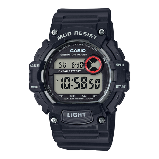 Casio TRT110H-1AV | Black Digital Men's Watch