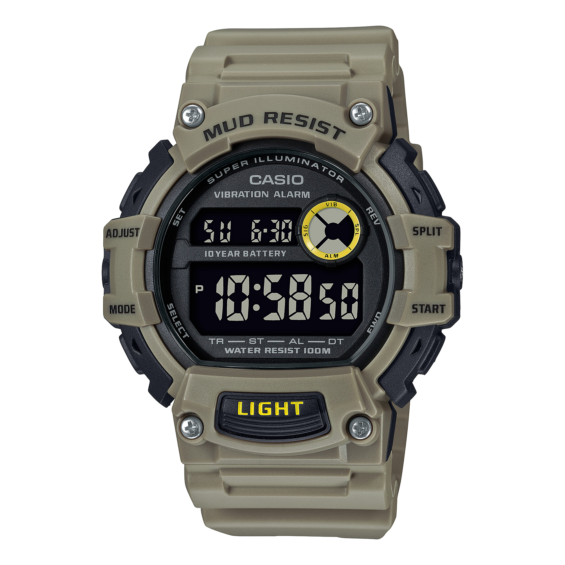 Casio TRT110H-5BV | Brown Digital Watch