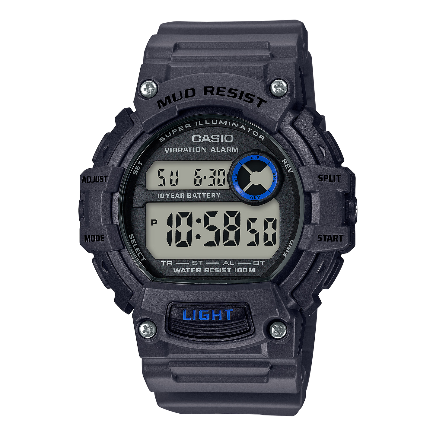 Casio TRT110H-8AV | Gray Digital Watch