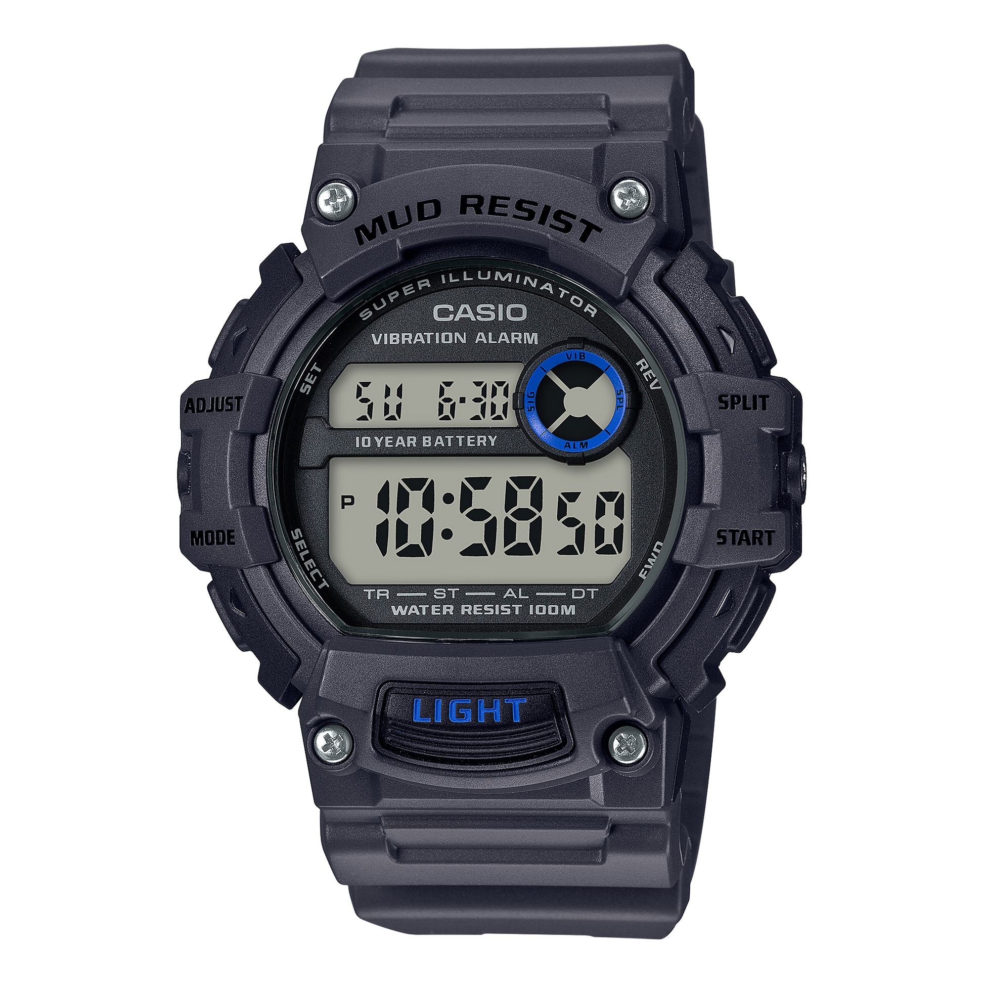 Casio TRT110H-8AV | Gray Digital Watch