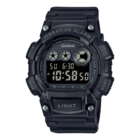 Casio W735H-1BV | Black Digital Watch