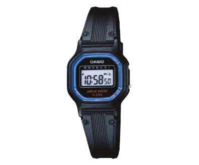 Casio LA11WB-1 | Vintage Black Digital Watch