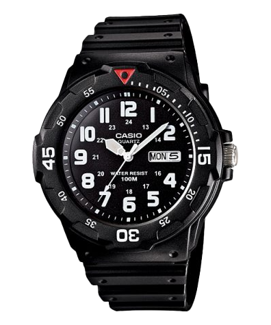 Casio MRW200H-1BV | Black Analog Men's Watch