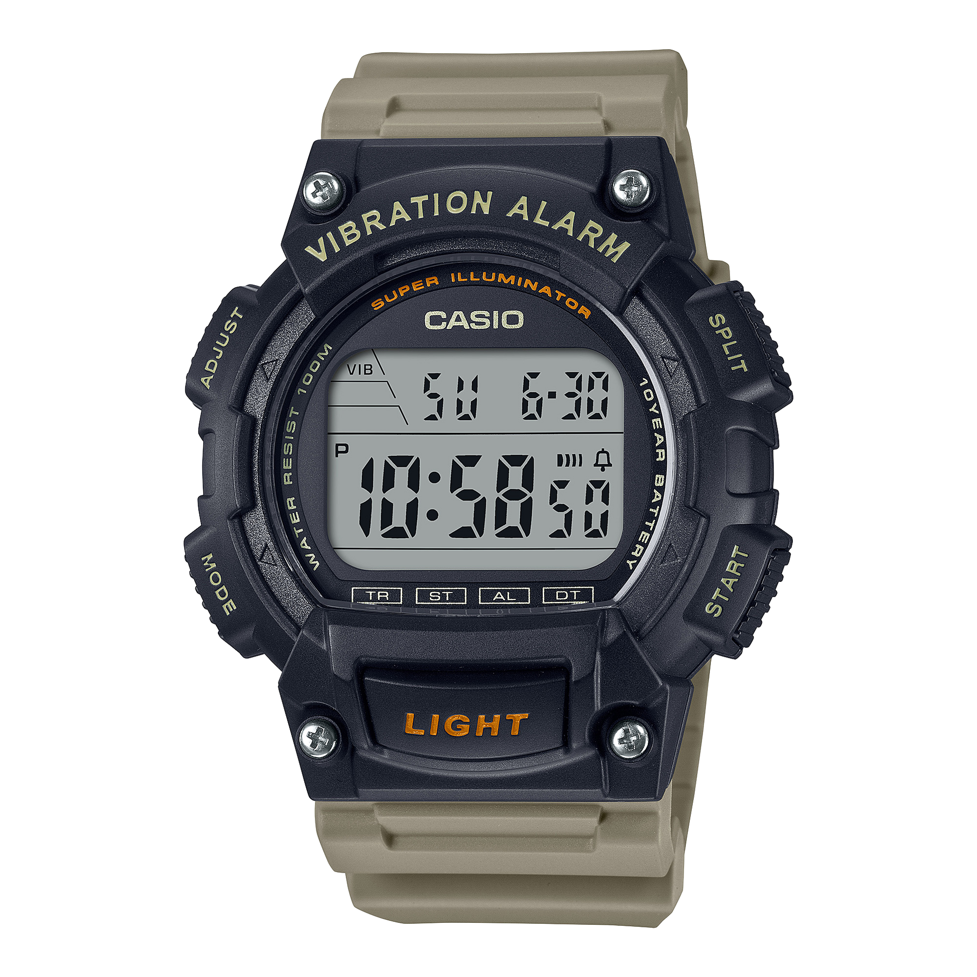 Casio W736H-5AV | Black Digital Watch