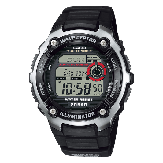 Casio WV200A-1AV | Black Digital Watch