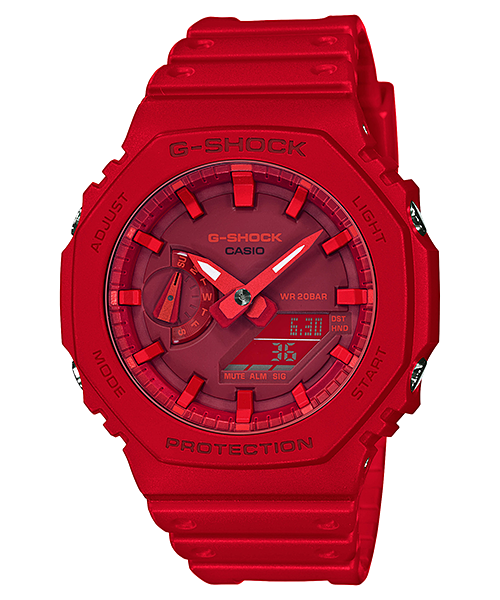 Casio GA2100-4A | Analog-Digital Black Men's Watch G-SHOCK