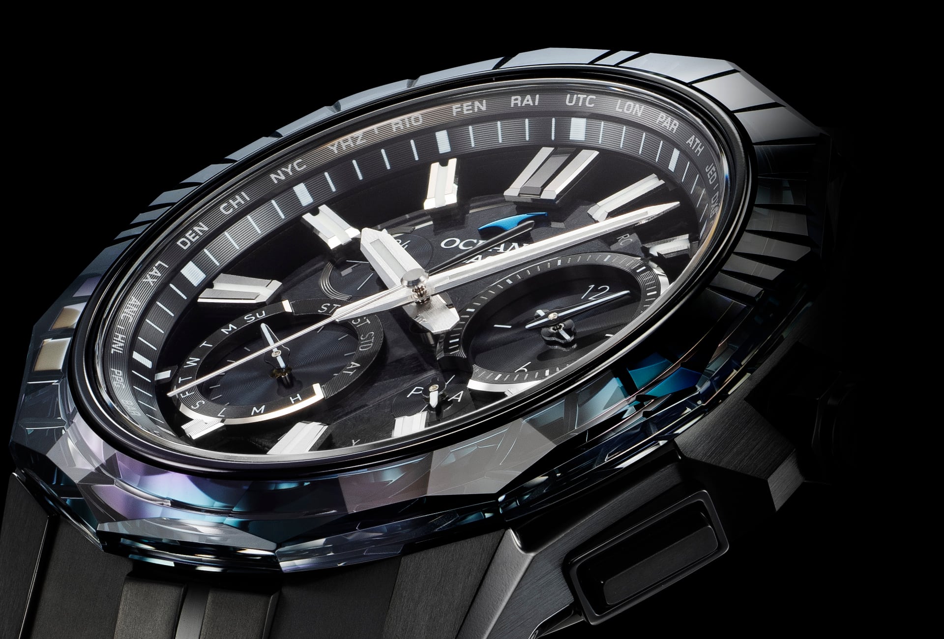Casio OCWSG1000CN1A | OCEANUS Manta Black