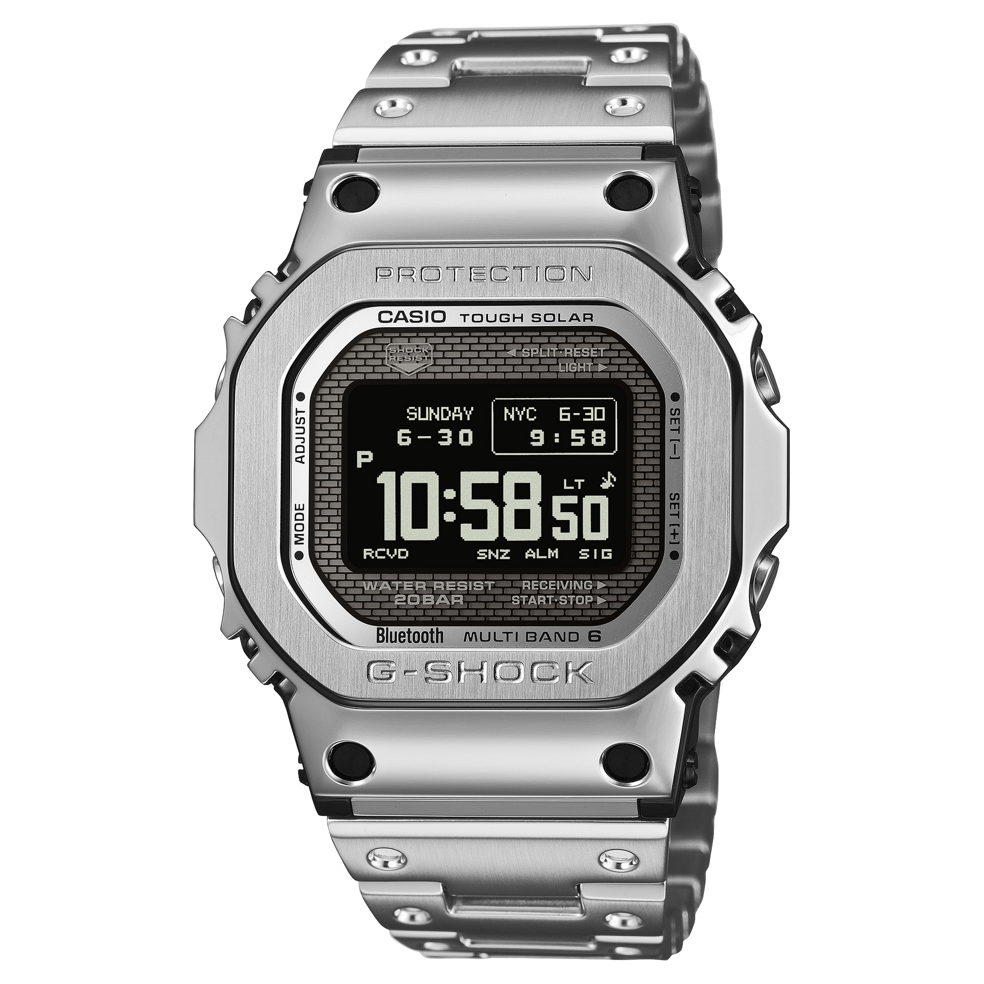 Casio GMWBZ5000D-1 | G-SHOCK FULL METAL Silver