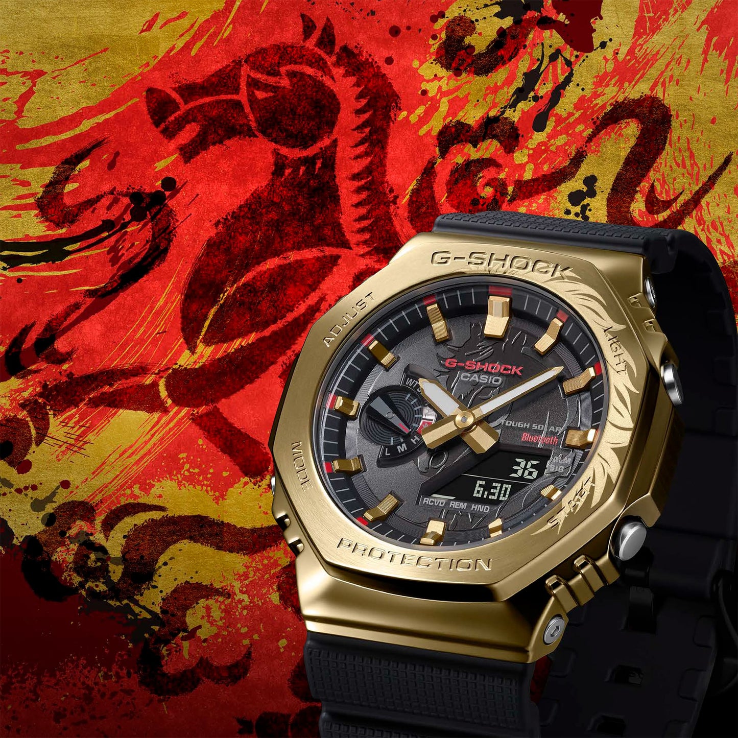 Casio GBM2100CX-9A | G-SHOCK G-STEEL Gold