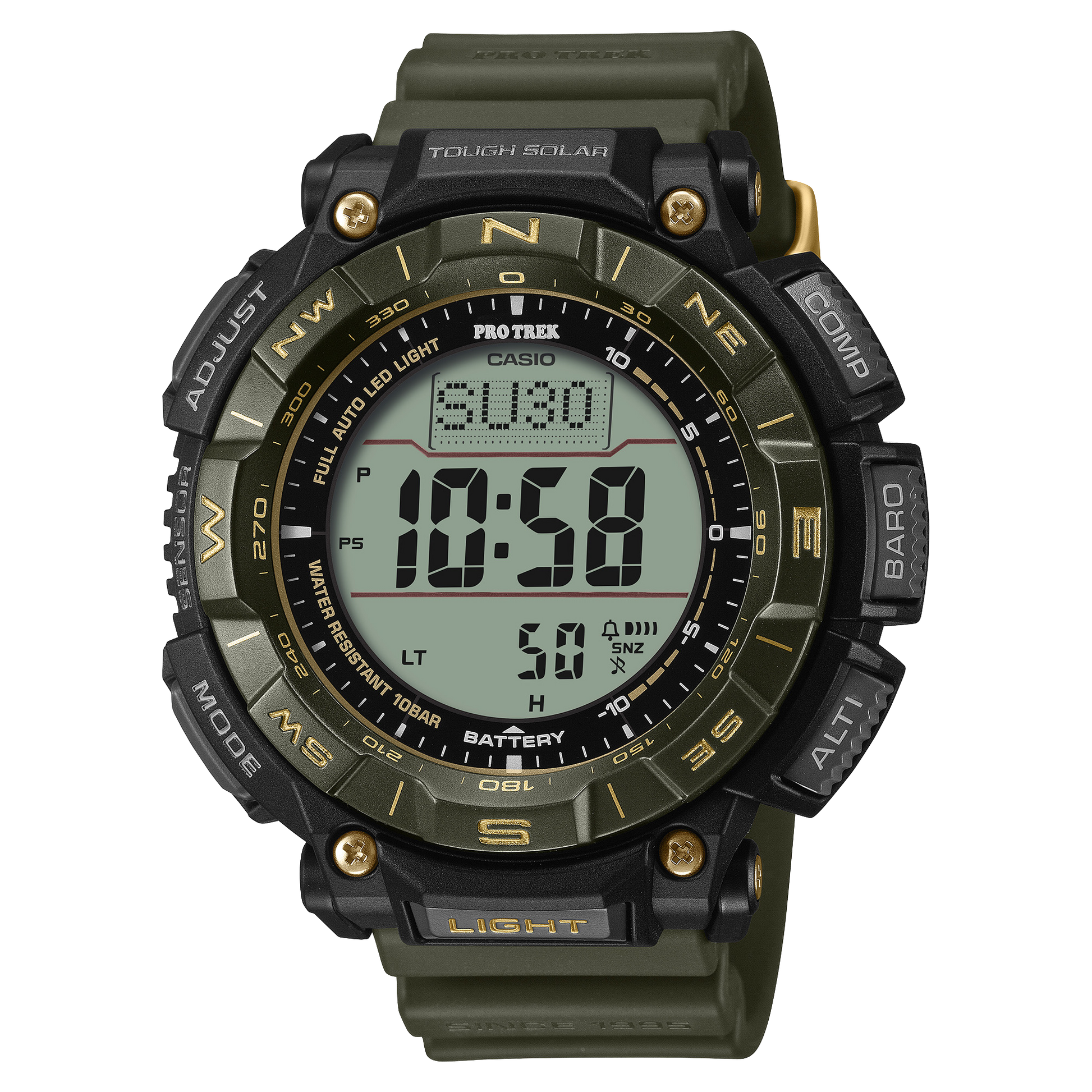Casio PRG340ANS-3 | PRO TREK PRG-340 Series Green