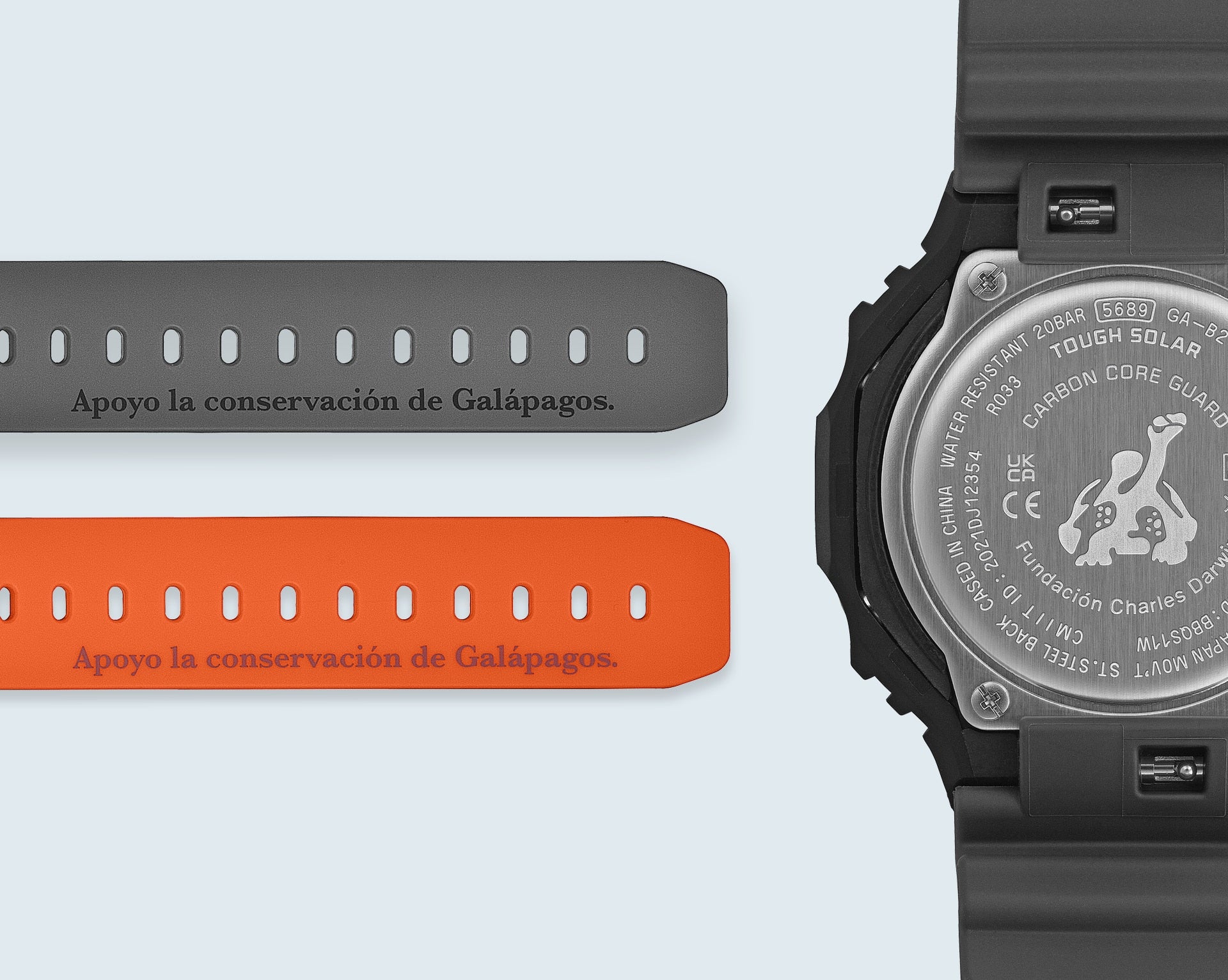Casio GAB2100DF-4A | G-SHOCK ANALOG-DIGITAL Orange