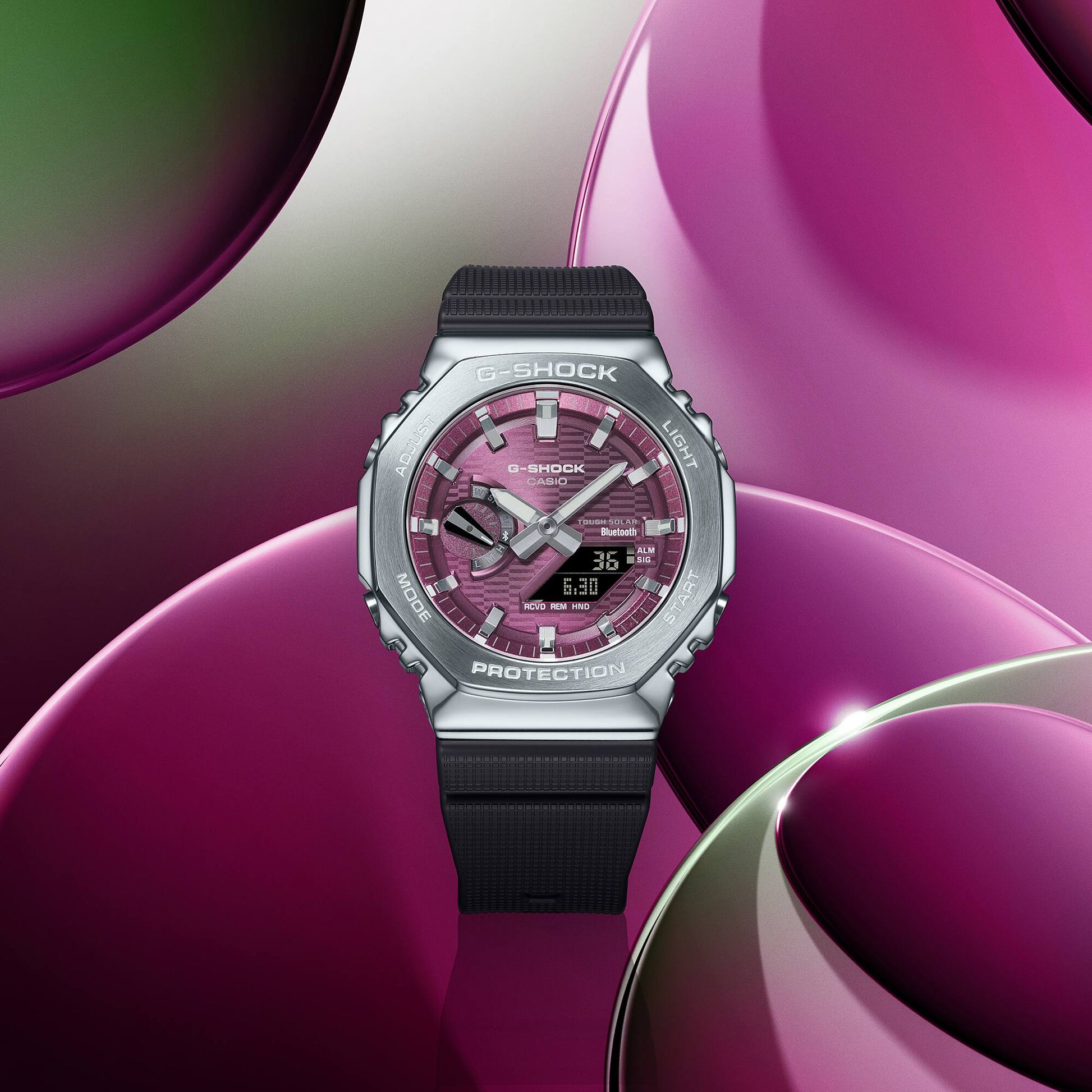 Casio GBM2100A-4B | G-SHOCK G-STEEL Silver