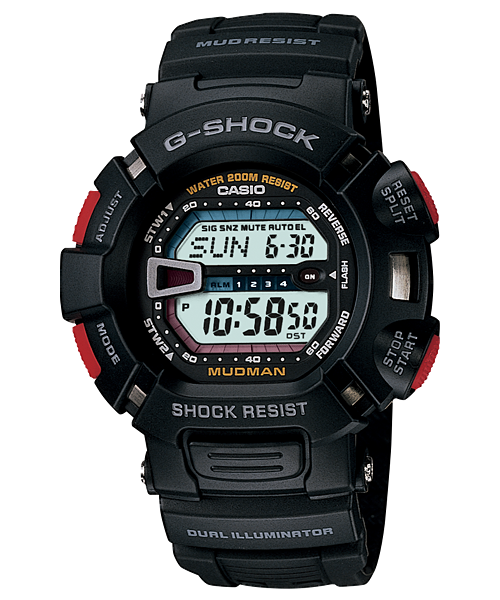 Casio G9000-1V | G-SHOCK MASTER OF G - LAND Black