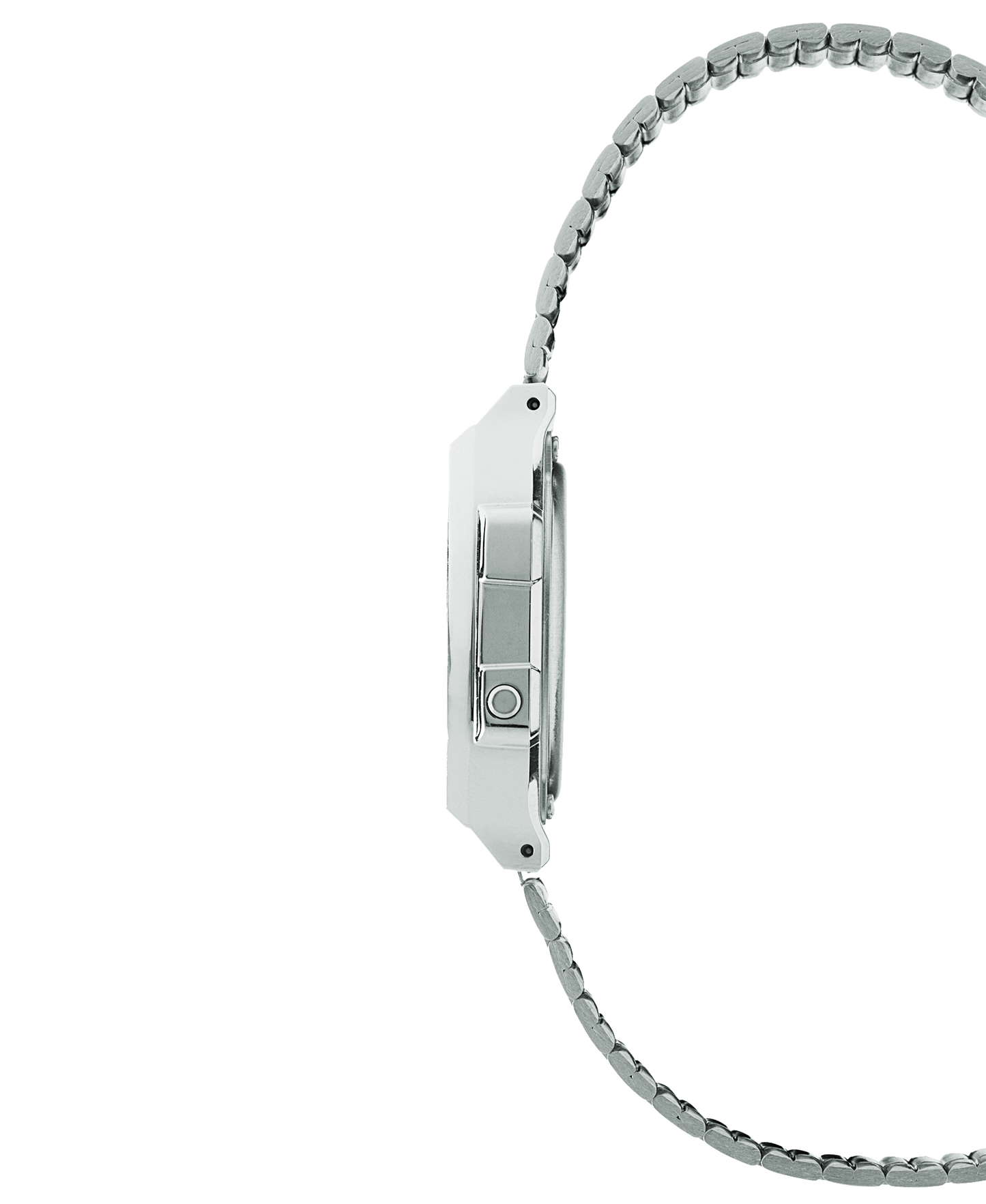 Casio A168WEM-7VT | Vintage Full Silver Metal Watch