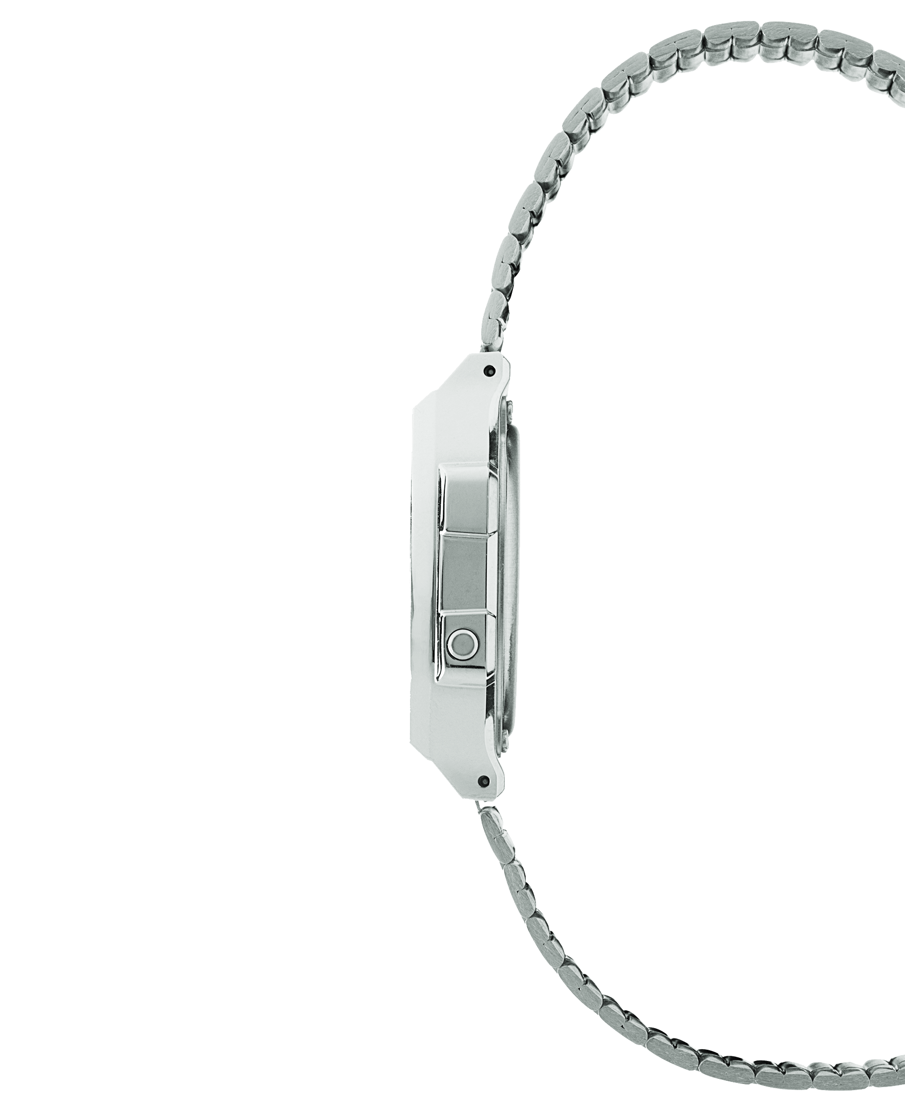 Casio A168WEM-7VT | Vintage Full Silver Metal Watch