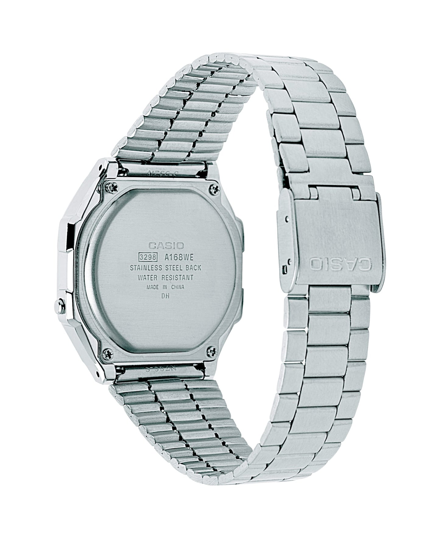 Casio A168WEM-7VT | Vintage Full Silver Metal Watch