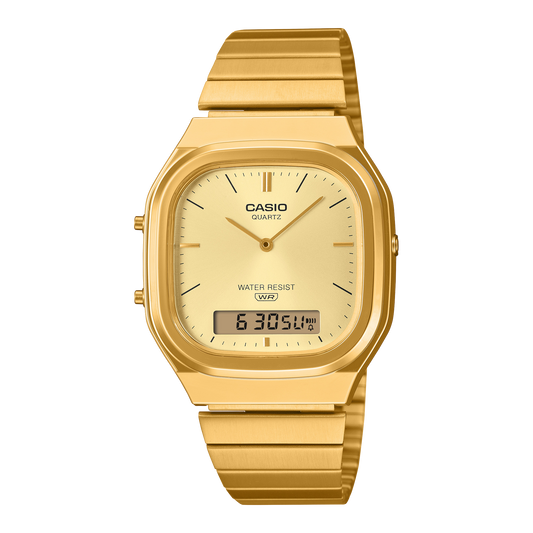 Casio AQ240EG-9A | Gold Casio Vintage Watch