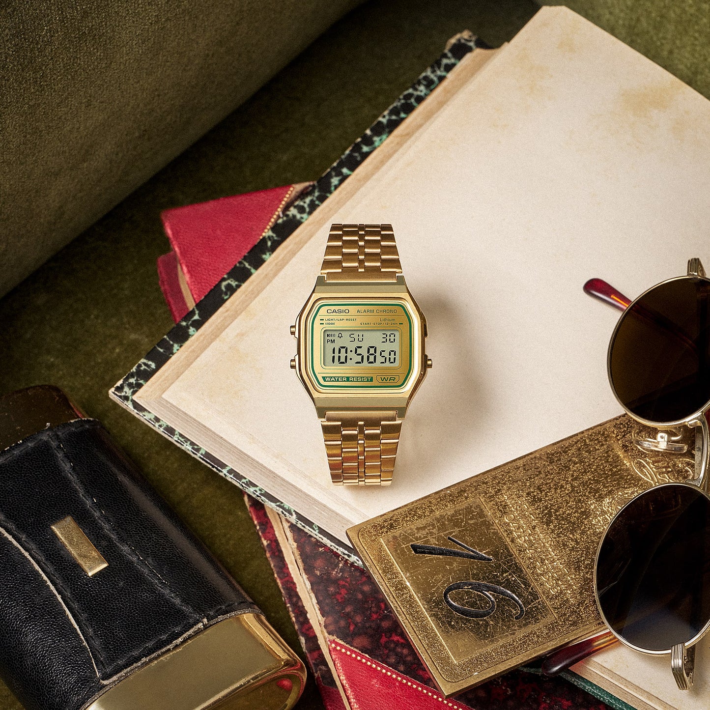 Casio A158WEGV-9A VINTAGE Gold