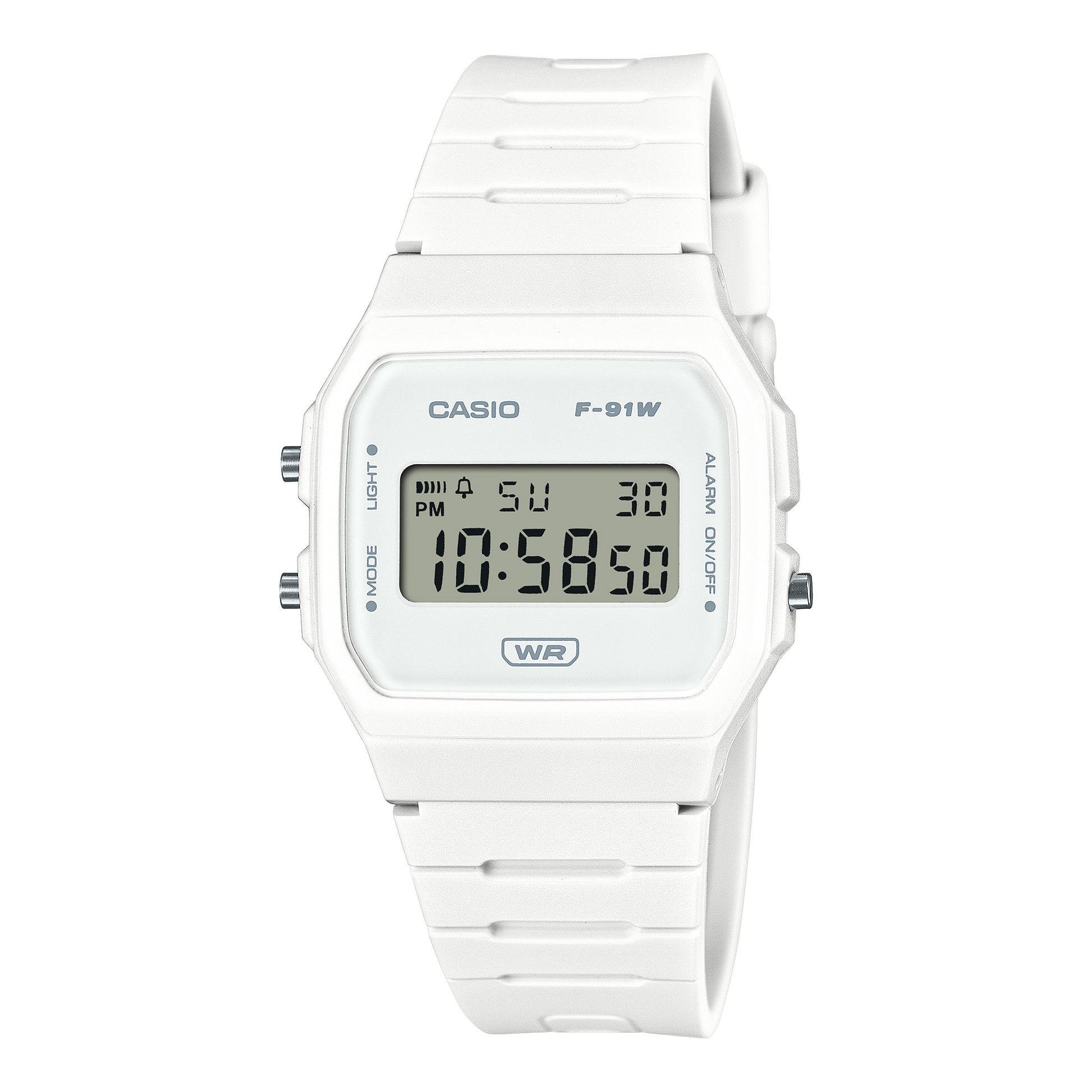 Casio F91WB-7A | POP White