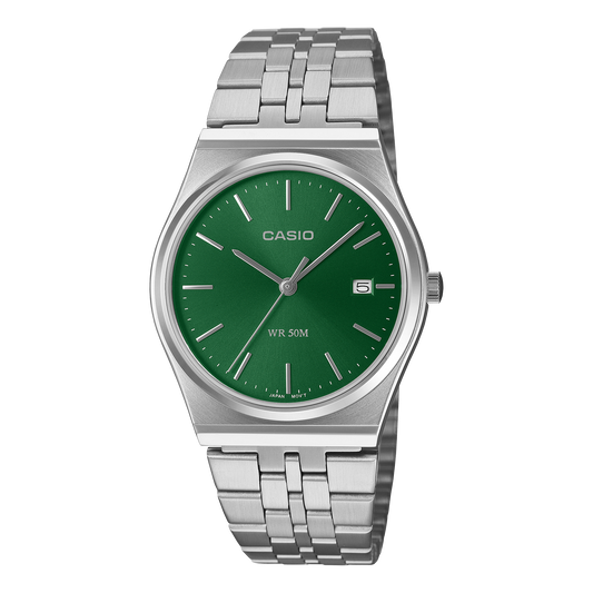 Casio MTPB145DC-3AV Silver