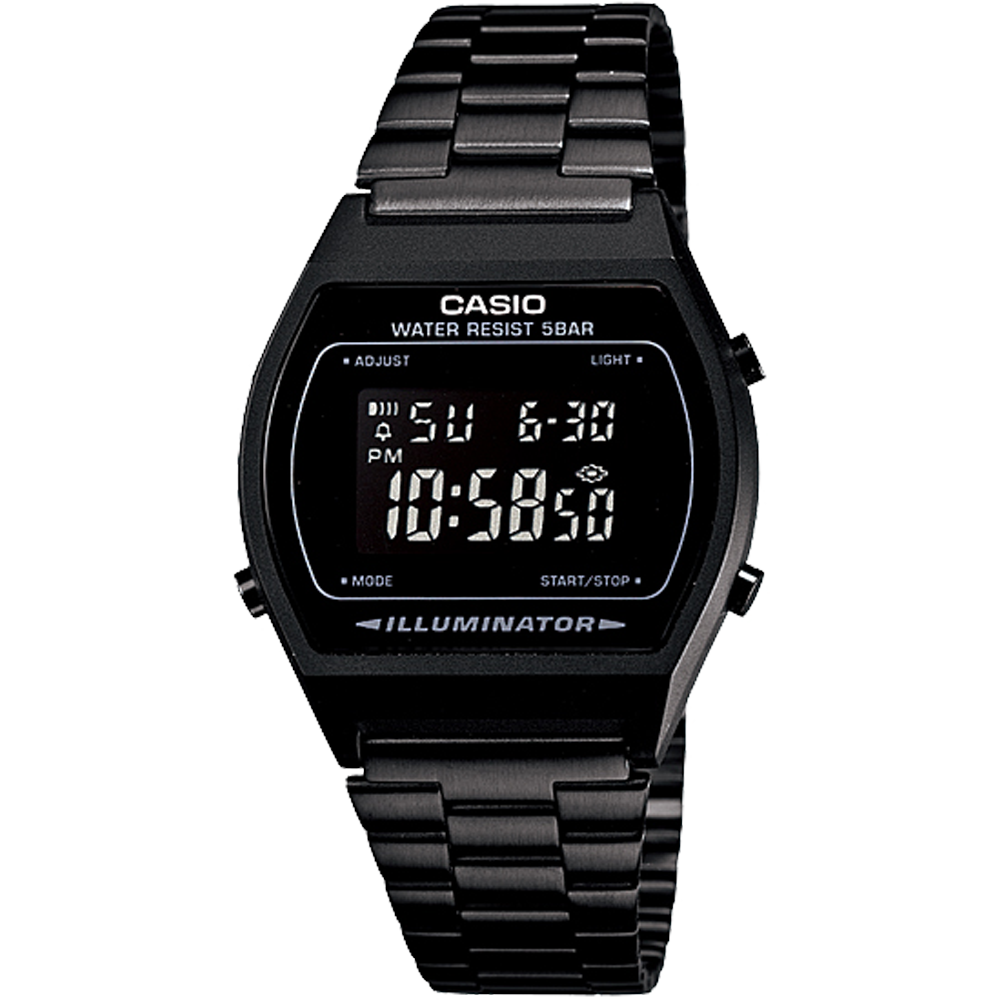 Casio B640WB-1BVT | Vintage All Black Watch