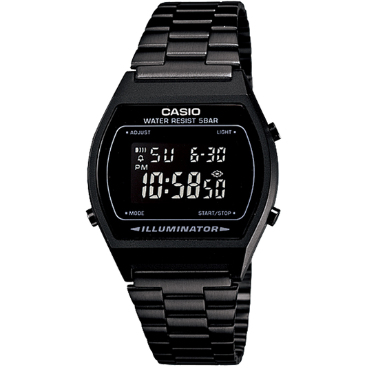 Casio B640WB-1BVT | Vintage All Black Watch