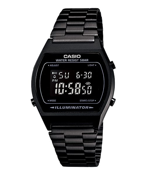 Casio B640WB-1BVT | Vintage All Black Watch