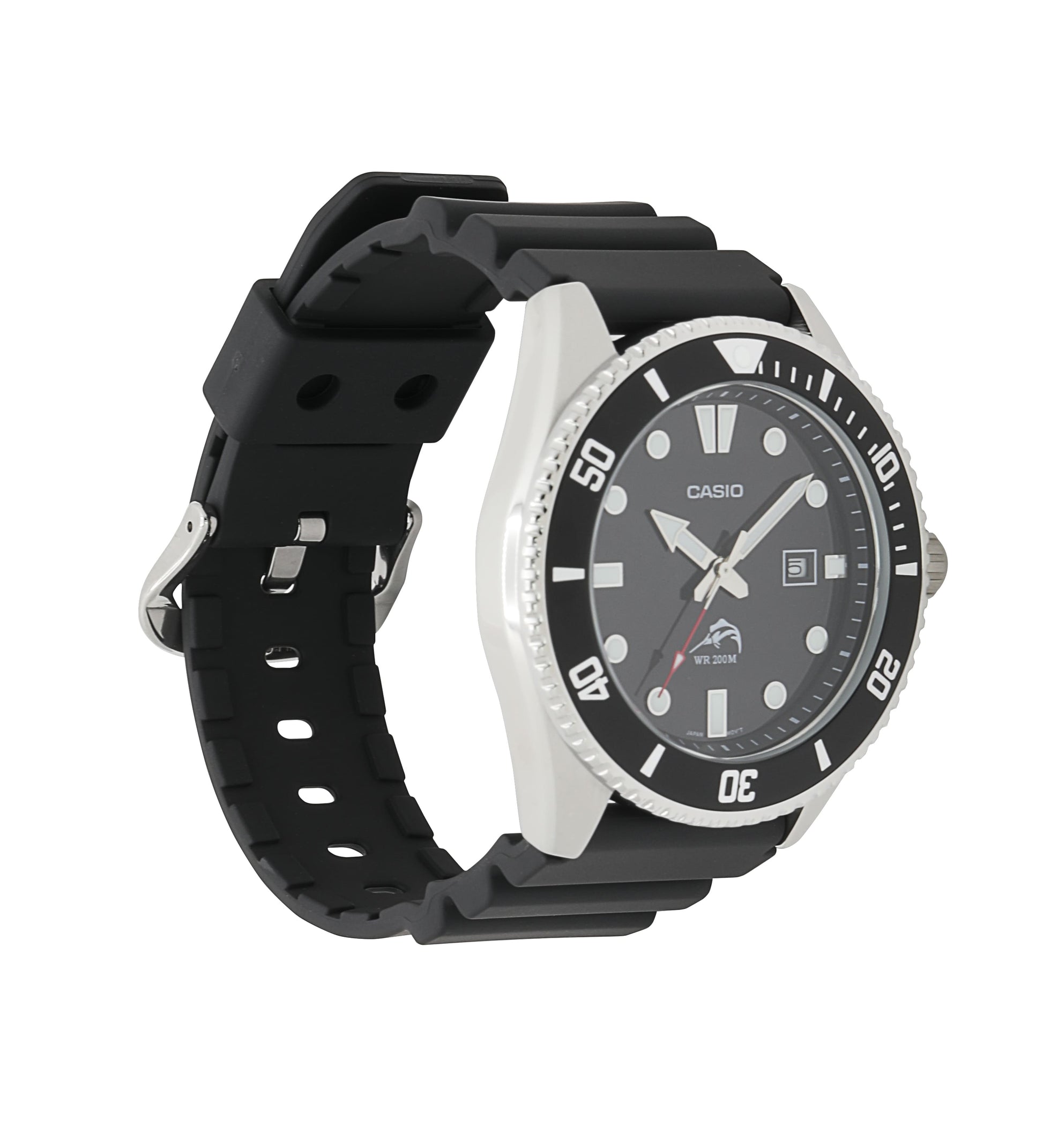 Casio MDV106-1A | Casio Dive-Watch Style Silver Watch | Casio