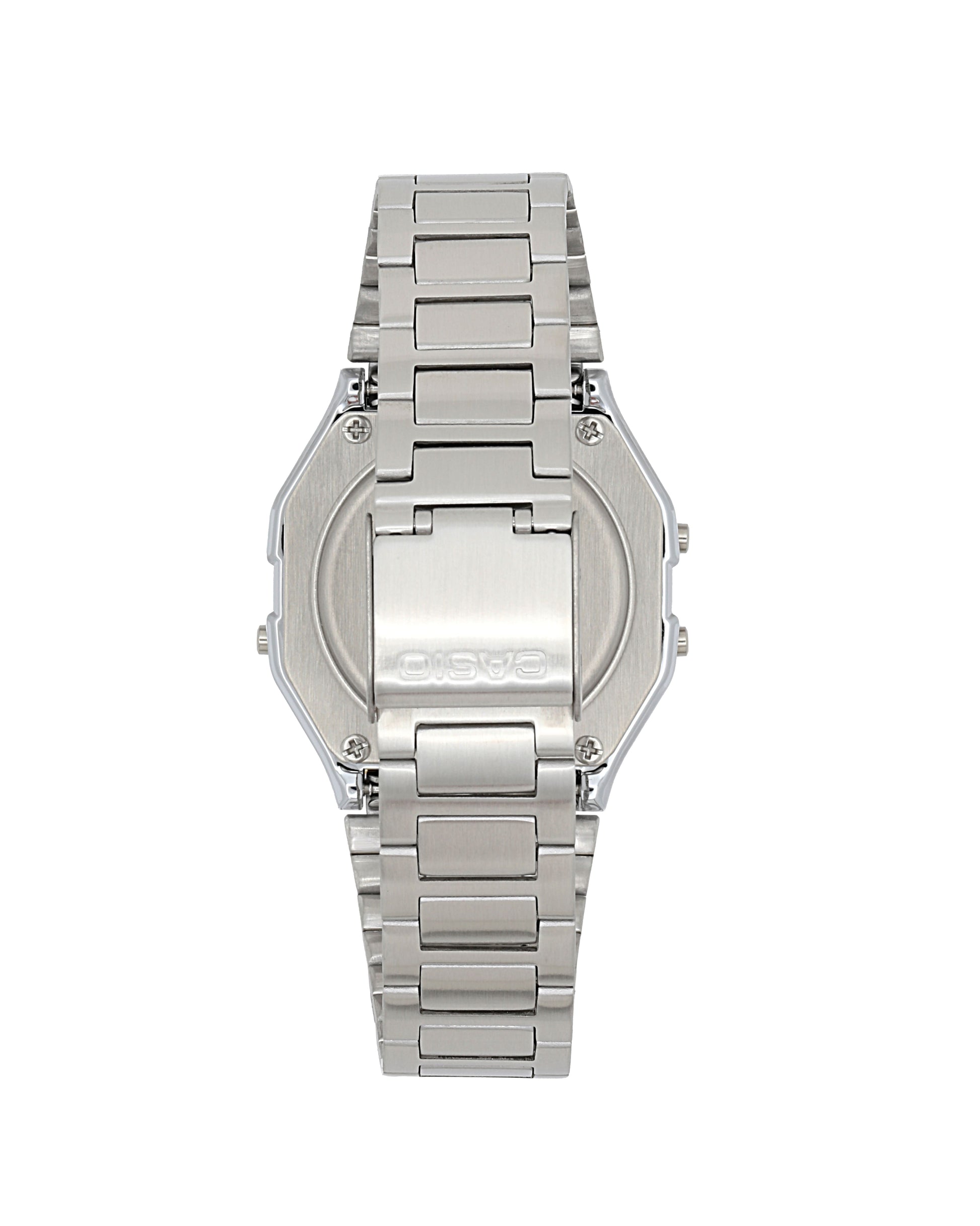 Casio A158WEA-9 | Vintage Silver and Gold Metal Watch