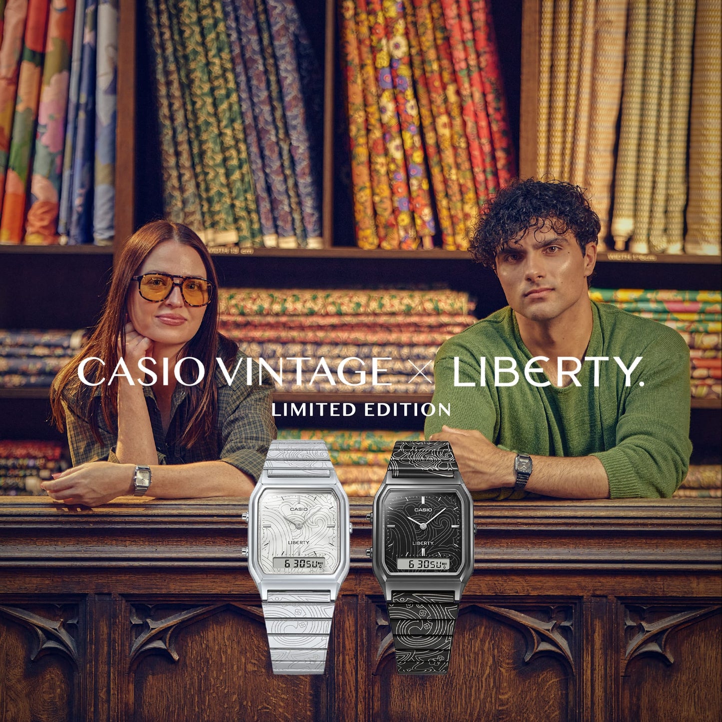 Casio AQ230ELT-7A VINTAGE Silver